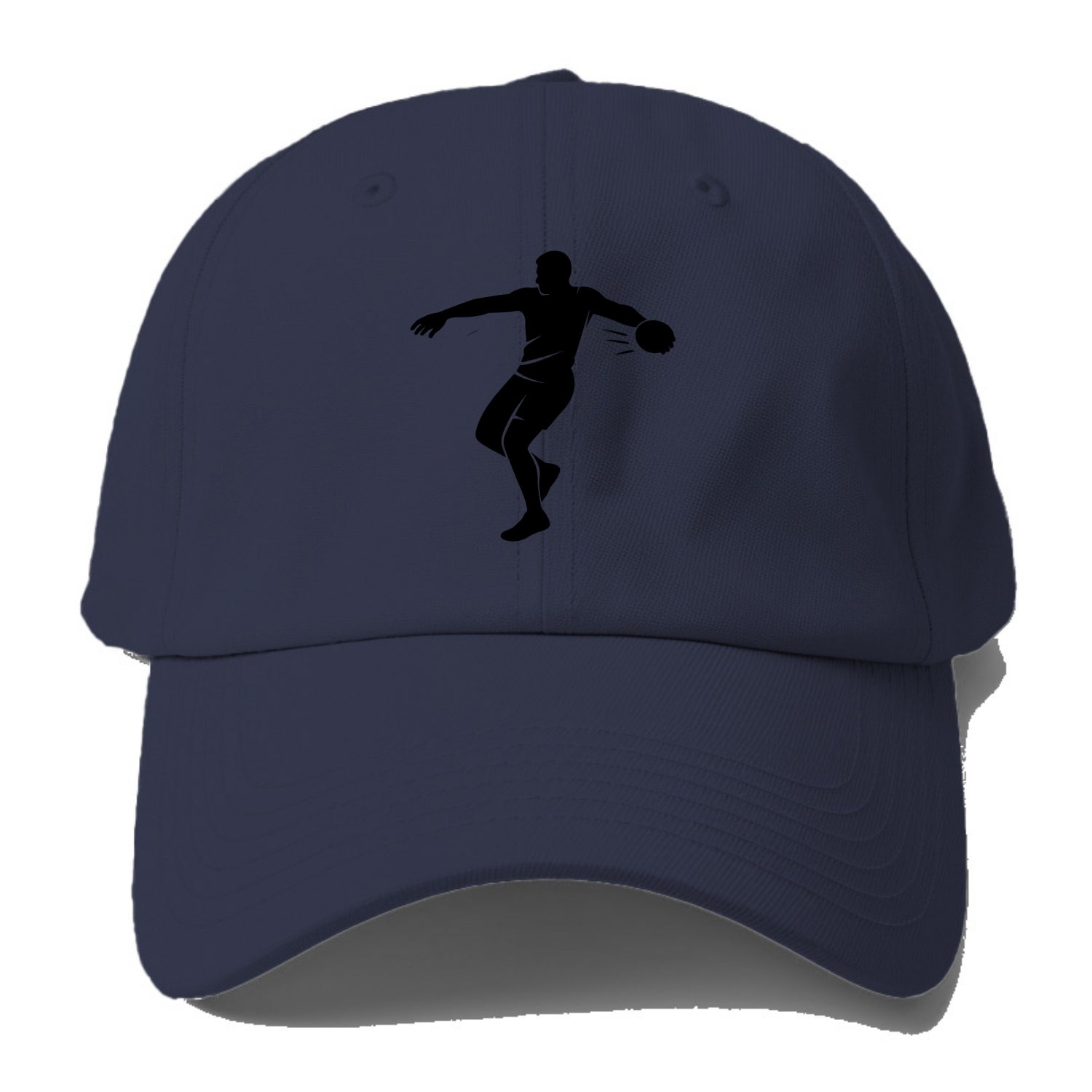 Discus thrower spinning release - Baseball Cap - Twilight Navy(Blue)