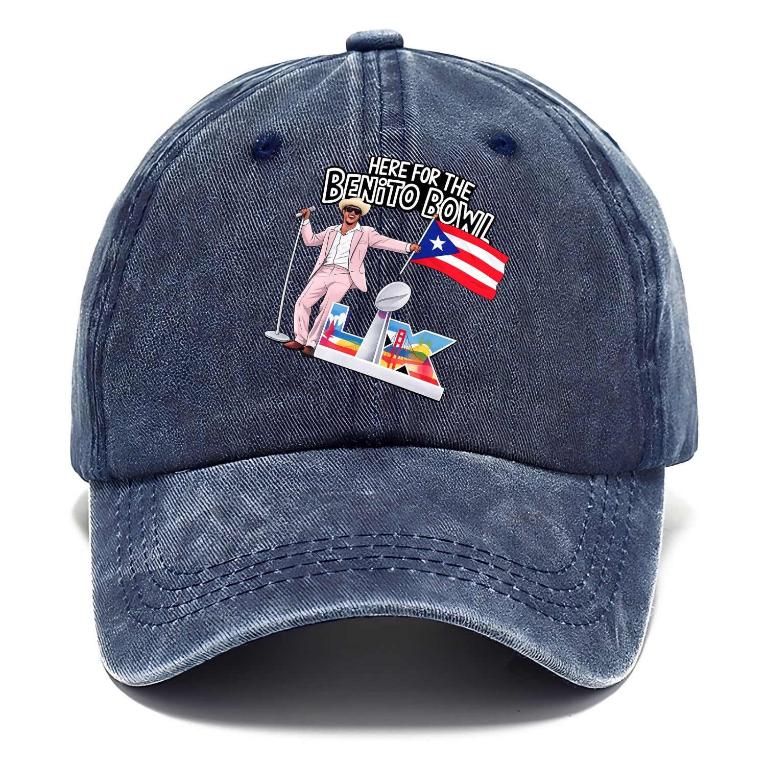 Here For The Bento Bowl - Classic Cap - Twilight Navy(Blue)