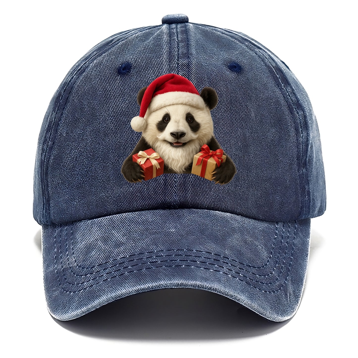 Santa Panda  - Classic Cap - Twilight Navy(Blue)