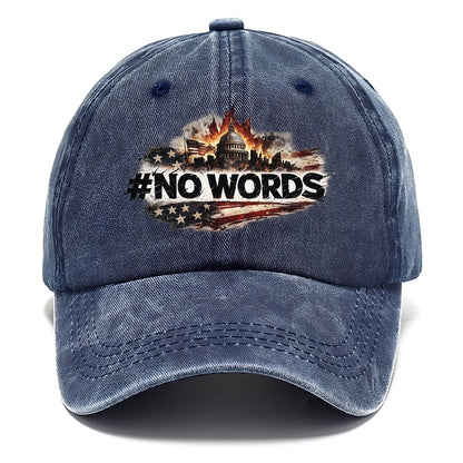 No Words! - Classic Cap - Twilight Navy(Blue)