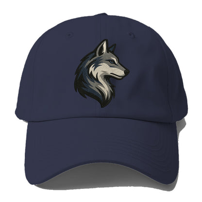 Lone Wolf Wanderer  - Baseball Cap For Big Heads - Twilight Navy(Blue)