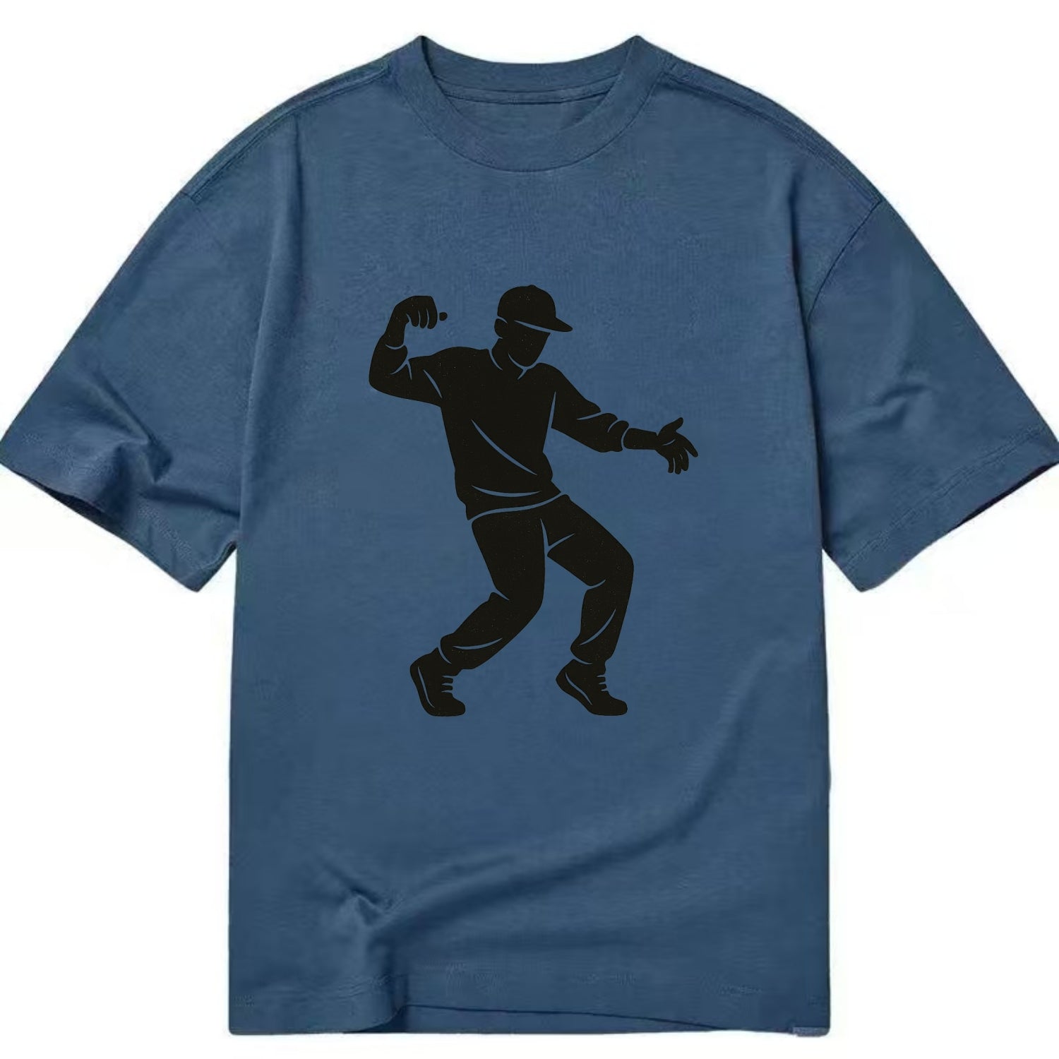Hip-hop dancer popping and locking - Classic T-shirt - Twilight Navy(Blue)