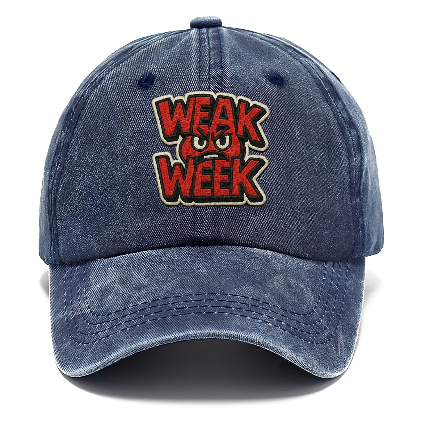WEAK;WEEK WARRIOR Monday Blue Cap - Classic Cap - Twilight Navy(Blue)