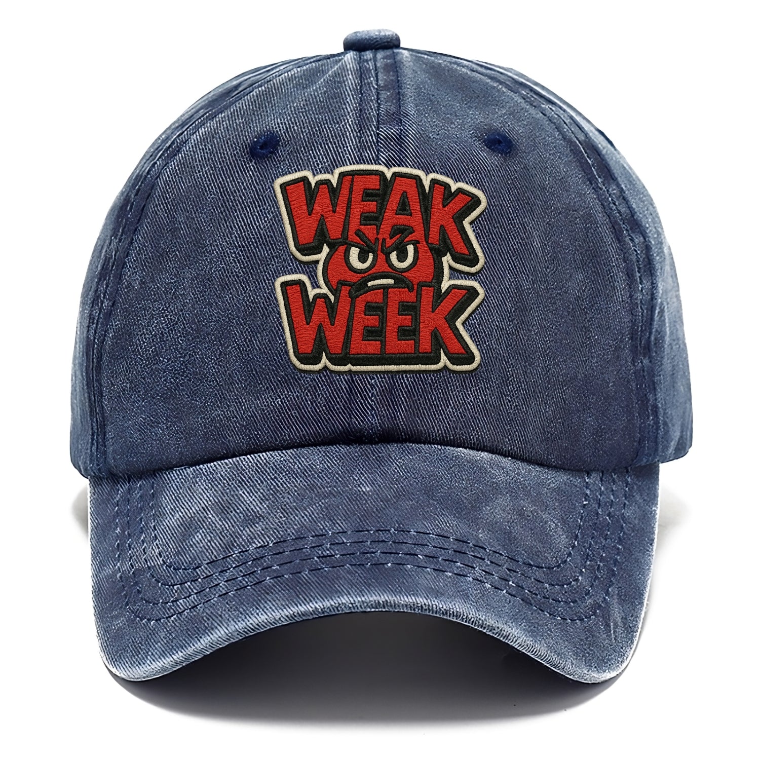 WEAK;WEEK WARRIOR Monday Blue Cap - Classic Cap - Twilight Navy(Blue)