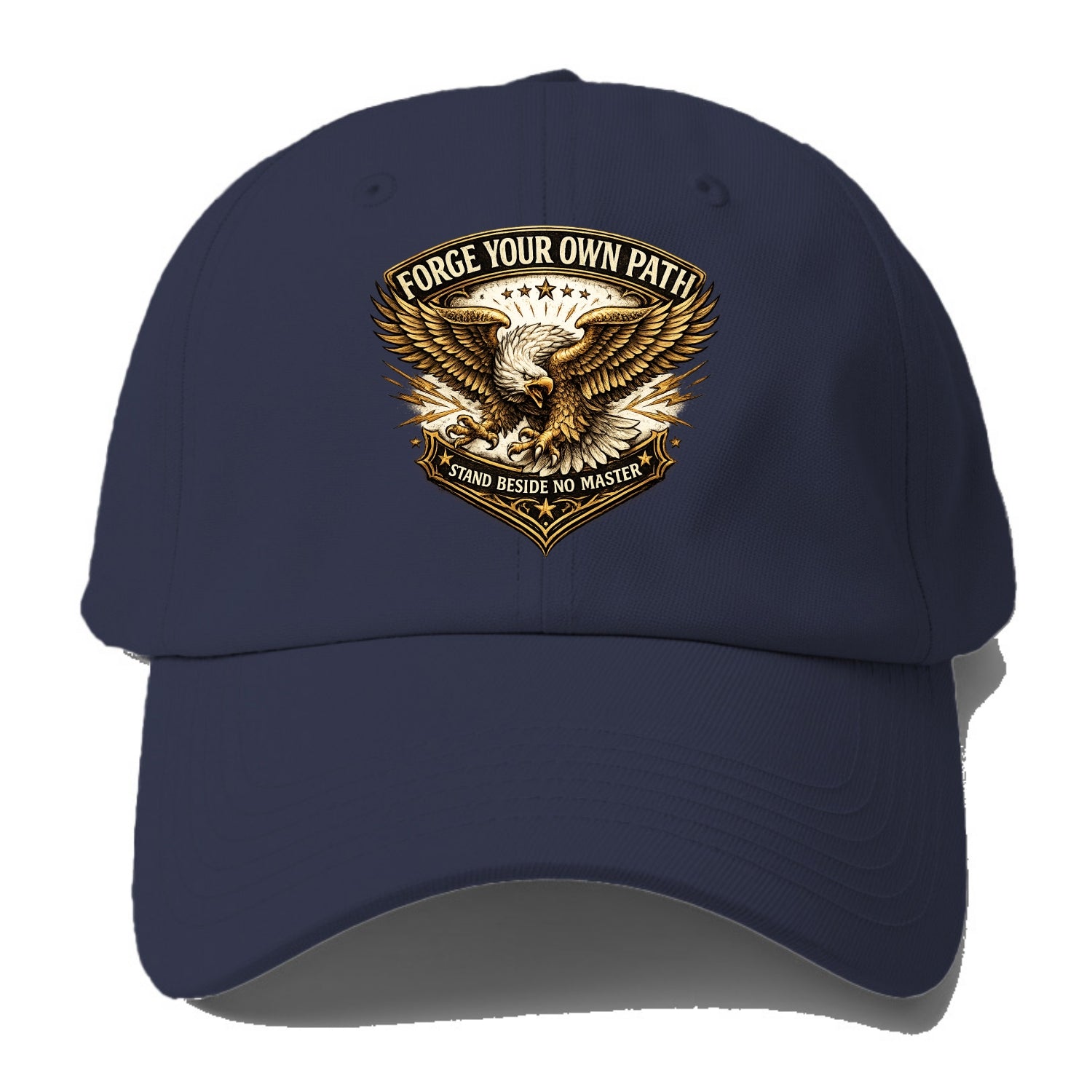 Forge Your Own Path - Baseball Cap For Big Heads - Twilight Navy(Blue)