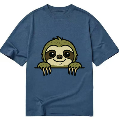 Sloth  - Classic T-shirt - Twilight Navy(Blue)