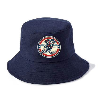 Fierce Ice Queen Emblem - Bucket Hat - Twilight Navy(Blue)