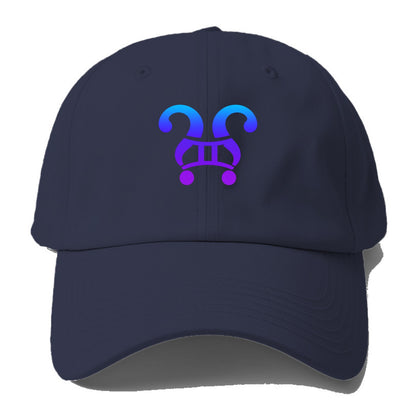 CURIOUS TWINS | Twin question marks | Endless curiosity | Seeking - Baseball Cap For Big Heads - Twilight Navy(Blue)
