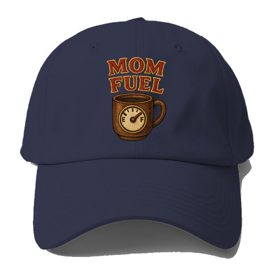 Mom Fuel  - Baseball Cap For Big Heads - Twilight Navy(Blue)