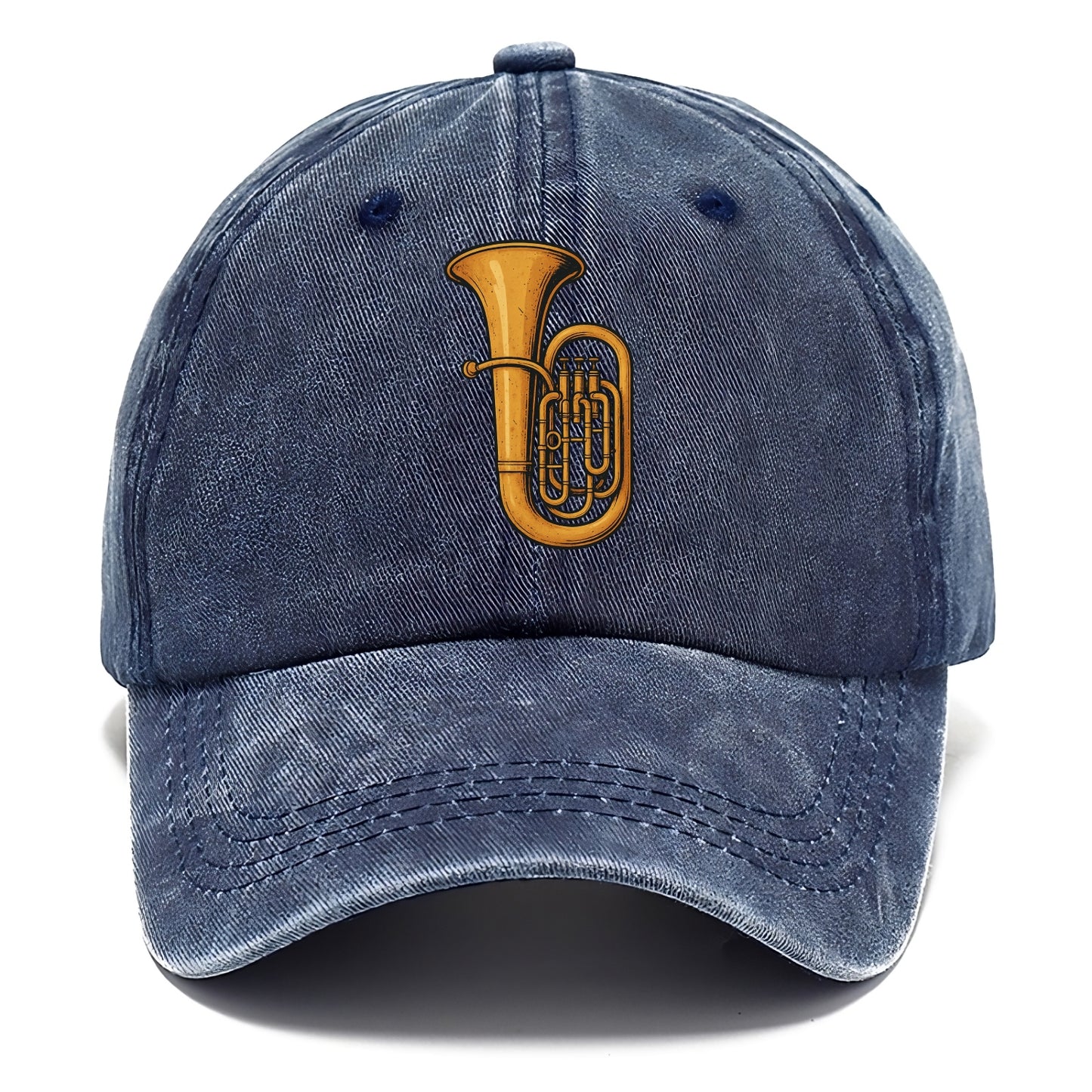 Tuba with large brass bell - Classic Cap - Twilight Navy(Blue)