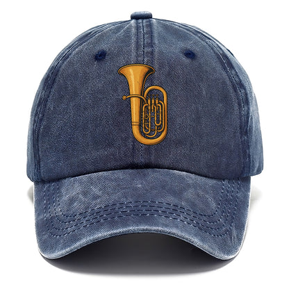 Tuba with large brass bell - Classic Cap - Twilight Navy(Blue)