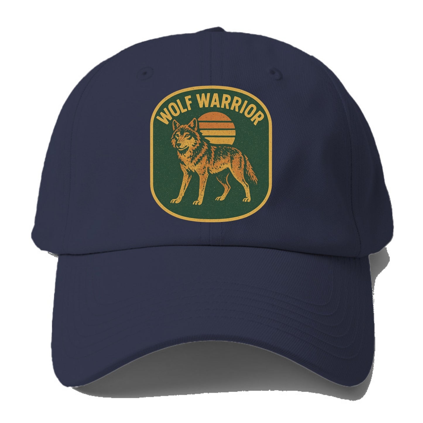 Wolf Warrior  - Baseball Cap For Big Heads - Twilight Navy(Blue)