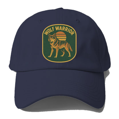 Wolf Warrior  - Baseball Cap For Big Heads - Twilight Navy(Blue)