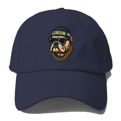 London Bulldog - Baseball Cap For Big Heads - Twilight Navy(Blue)