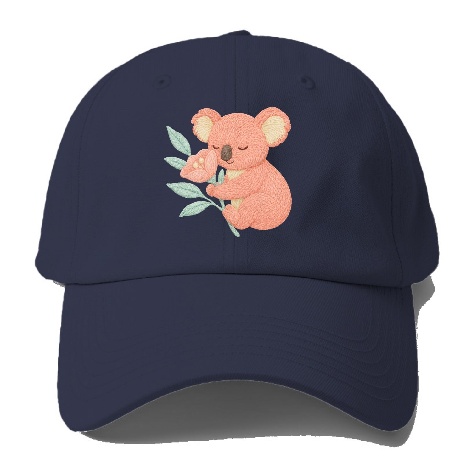 Coral Koala - Baseball Cap For Big Heads - Twilight Navy(Blue)