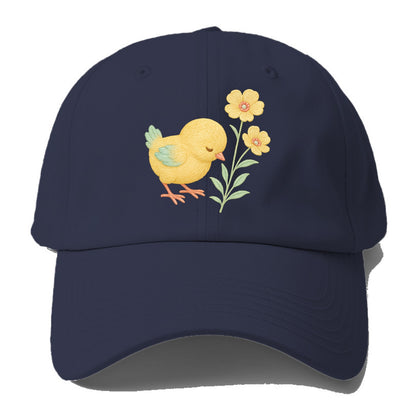 Yellow Chick - Baseball Cap - Twilight Navy(Blue)