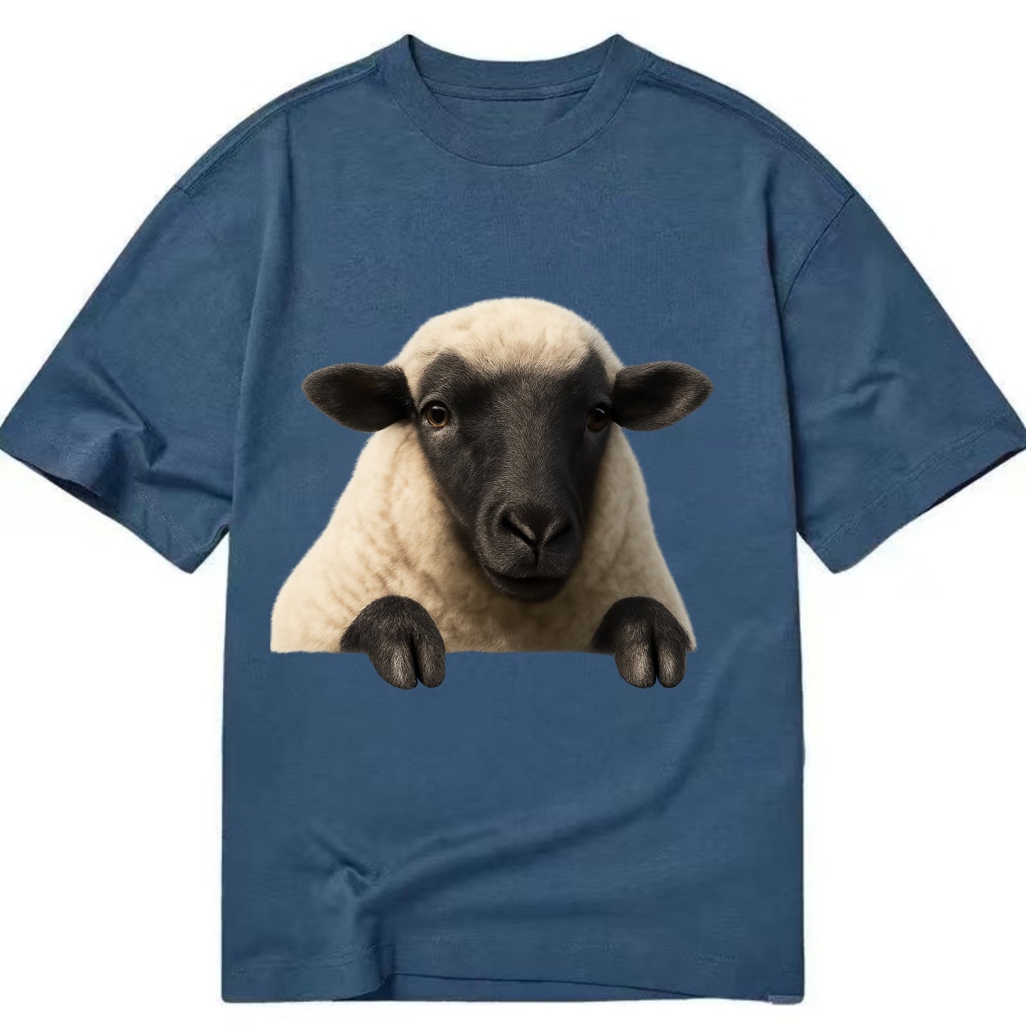 Sheep  - Classic T-shirt - Twilight Navy(Blue)