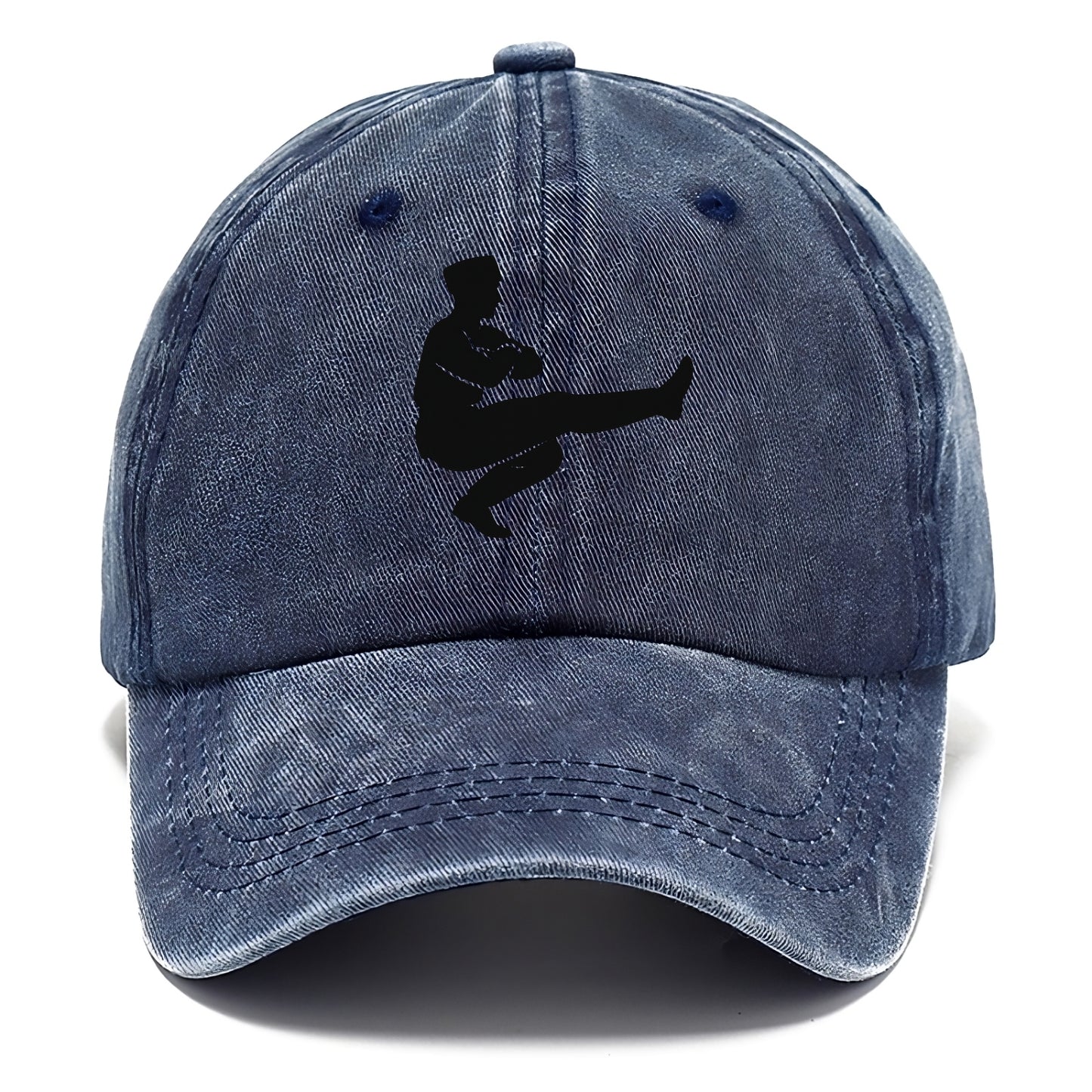 Russian Cossack dancer squat kick - Classic Cap - Twilight Navy(Blue)
