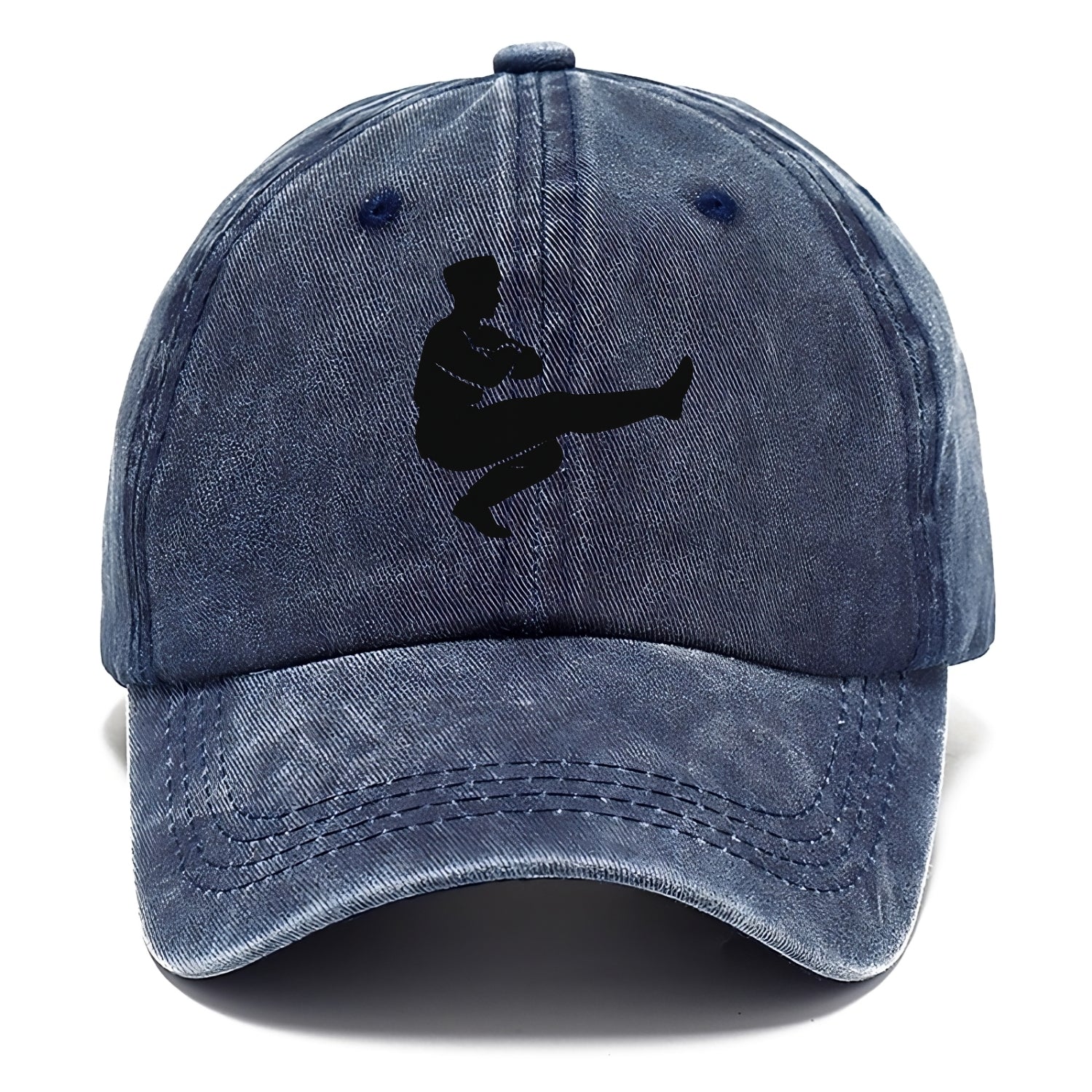 Russian Cossack dancer squat kick - Classic Cap - Twilight Navy(Blue)