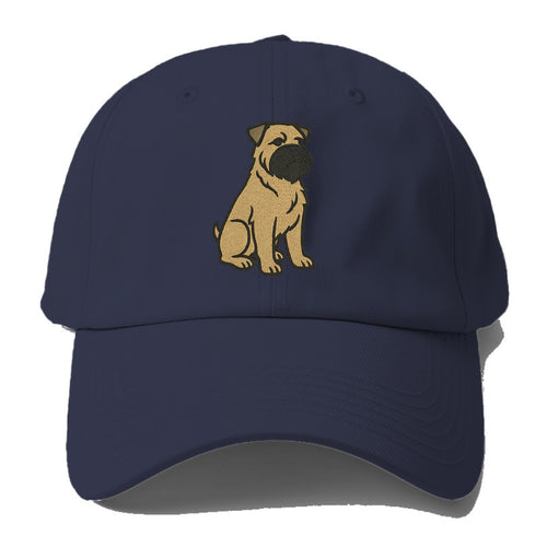Bouvier des Flandres - Fawn rough coat embroidered design - Baseball Cap For Big Heads