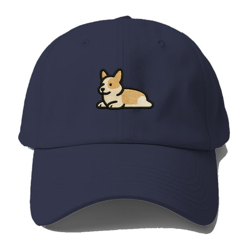 Corgi - Sploot lying position - Baseball Cap