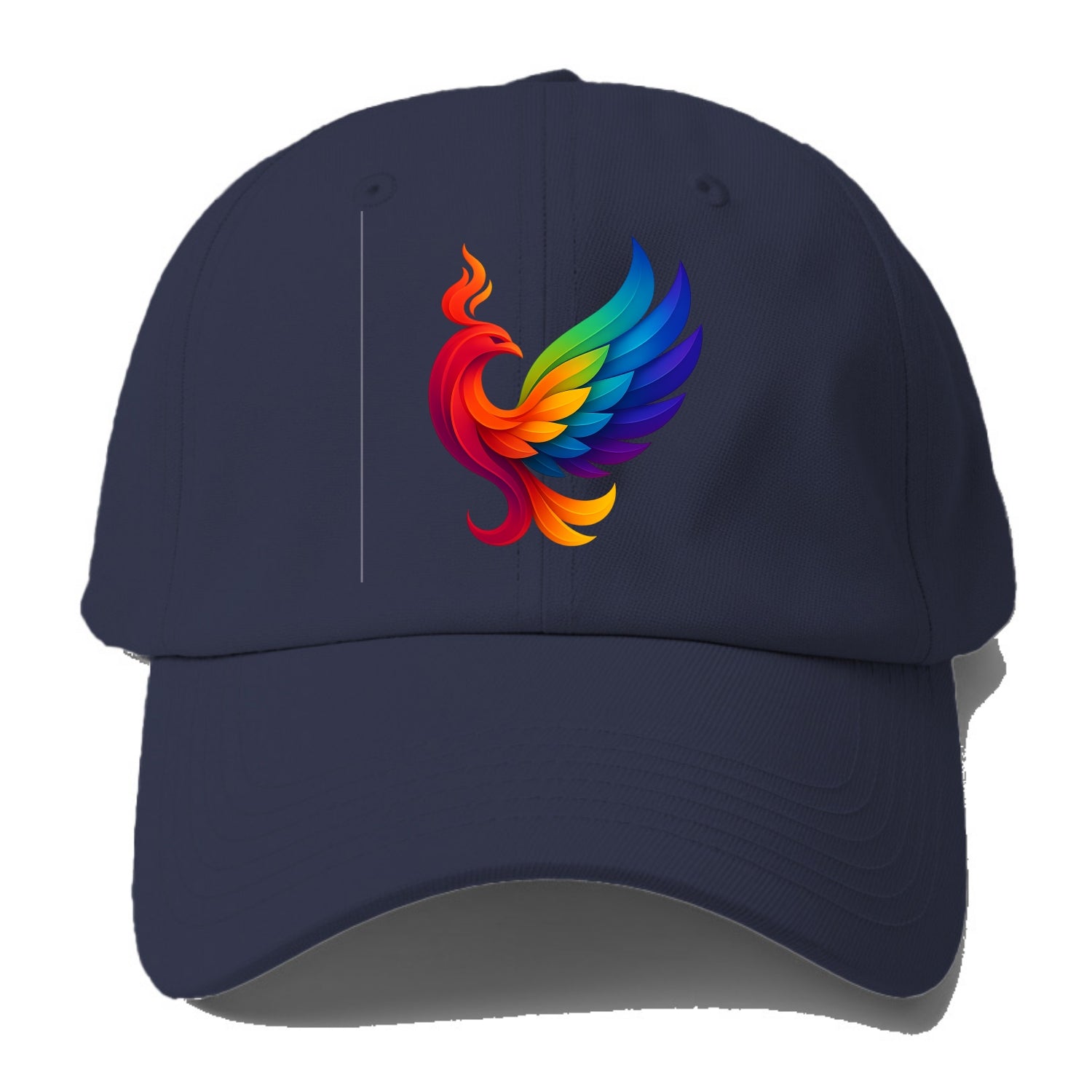 Liberation Bird - Phoenix with each feat - Baseball Cap For Big Heads - Twilight Navy(Blue)