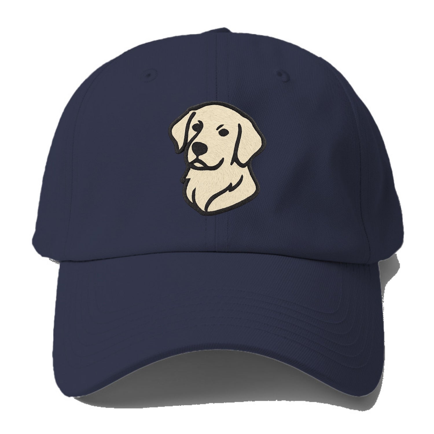 Golden Retriever - Head tilt curious pos Baseball Cap - Twilight Navy(Blue)