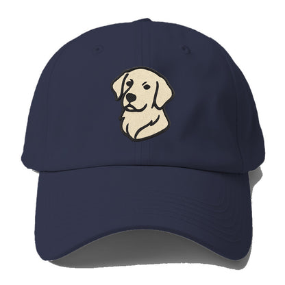 Golden Retriever - Head tilt curious pos Baseball Cap - Twilight Navy(Blue)