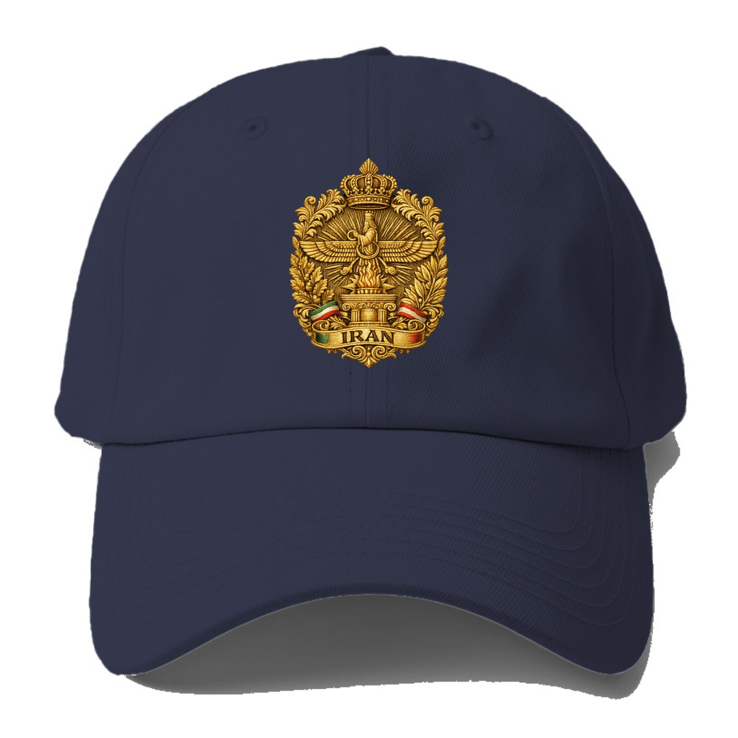 Iran Fire Temple Emblem - Baseball Cap - Twilight Navy(Blue)