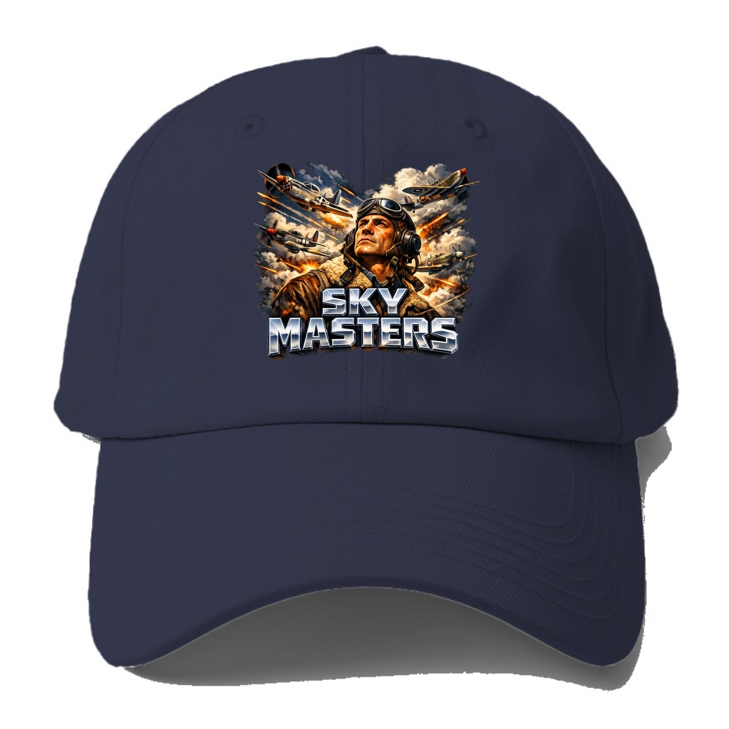 Sky Masters - Baseball Cap For Big Heads - Twilight Navy(Blue)
