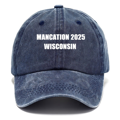 Gorra clásica de Wisconsin Mancation 2025
