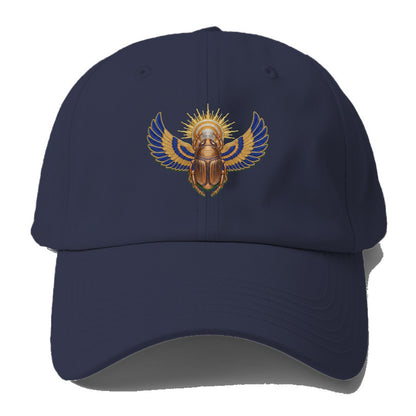 Winged Scarab - Baseball Cap - Twilight Navy(Blue)