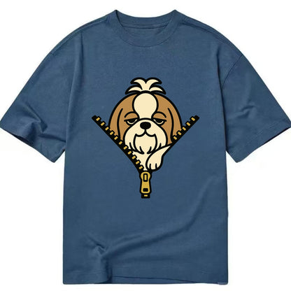 Shih Tzu - Classic T-shirt - Twilight Navy(Blue)