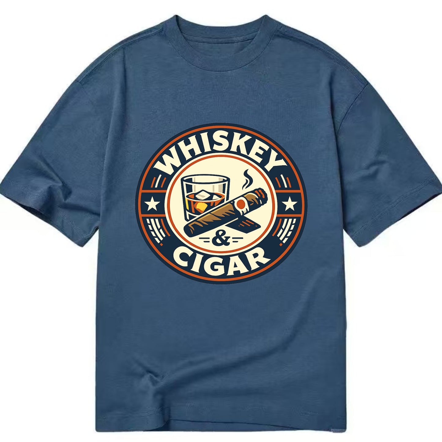 Sophisticated Spirits Emblem - Classic T-shirt - Twilight Navy(Blue)
