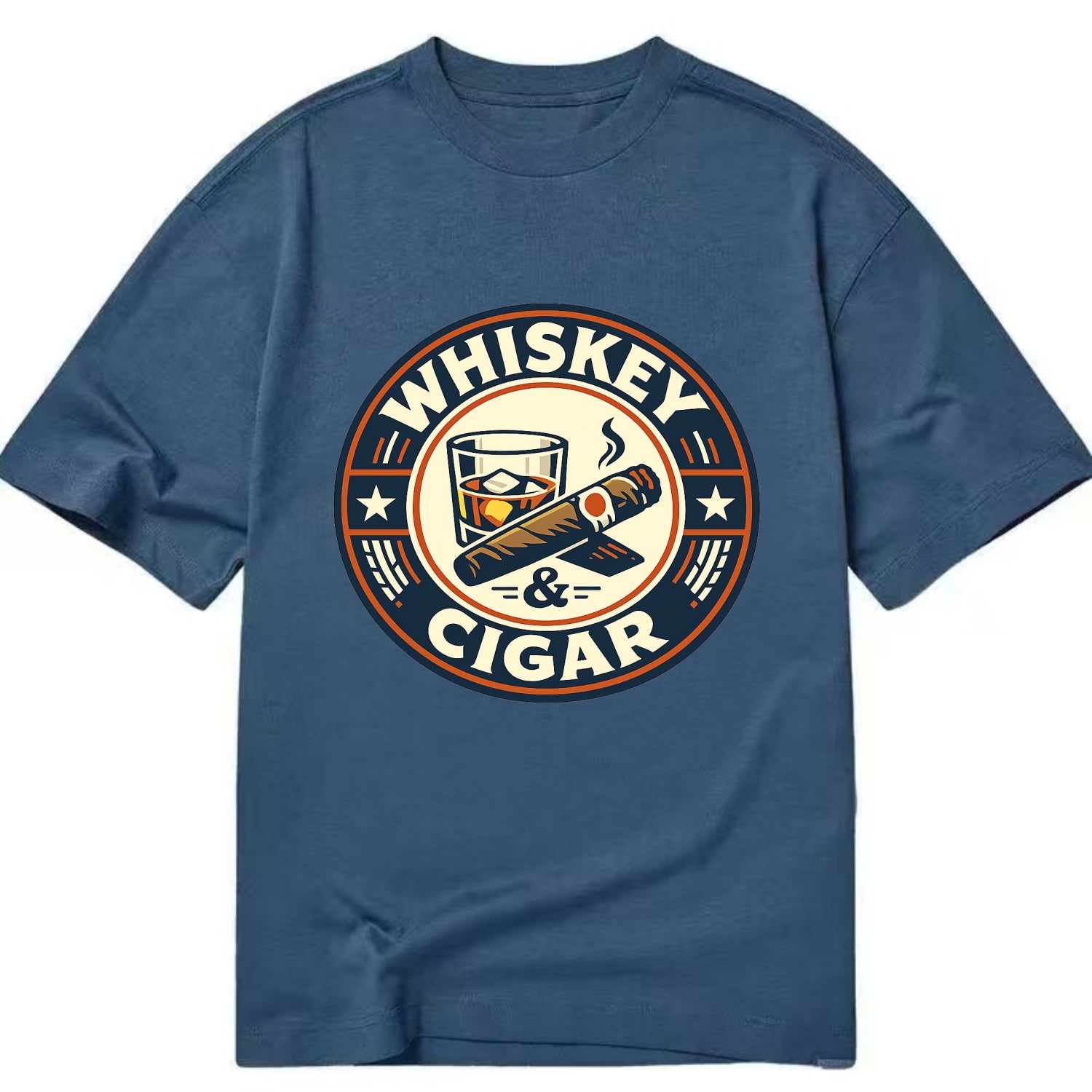 Sophisticated Spirits Emblem - Classic T-shirt - Twilight Navy(Blue)