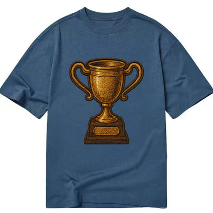 Trophy Cup  - Classic T-shirt - Twilight Navy(Blue)