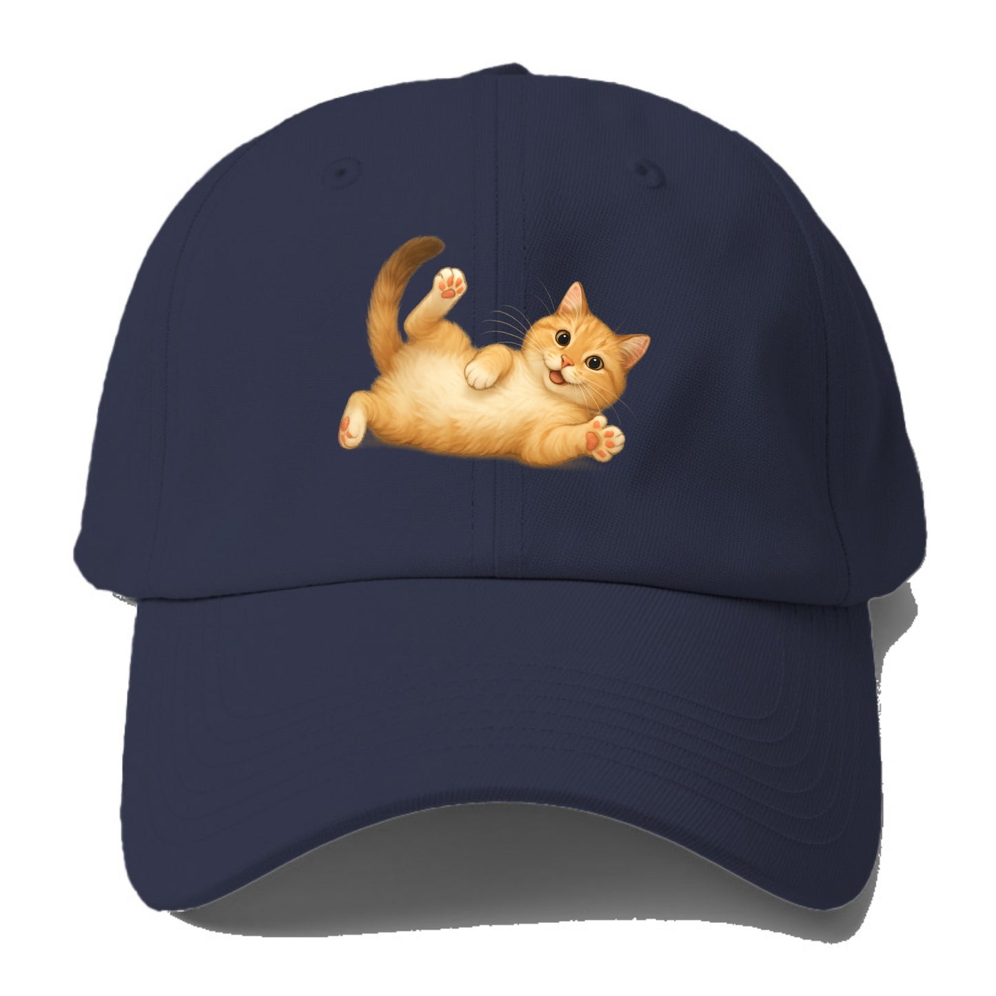Therapy Cat  - Baseball Cap For Big Heads - Twilight Navy(Blue)