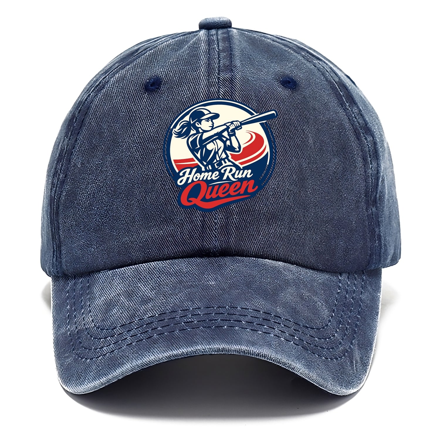 Feminine Power at Bat - Classic Cap - Twilight Navy(Blue)
