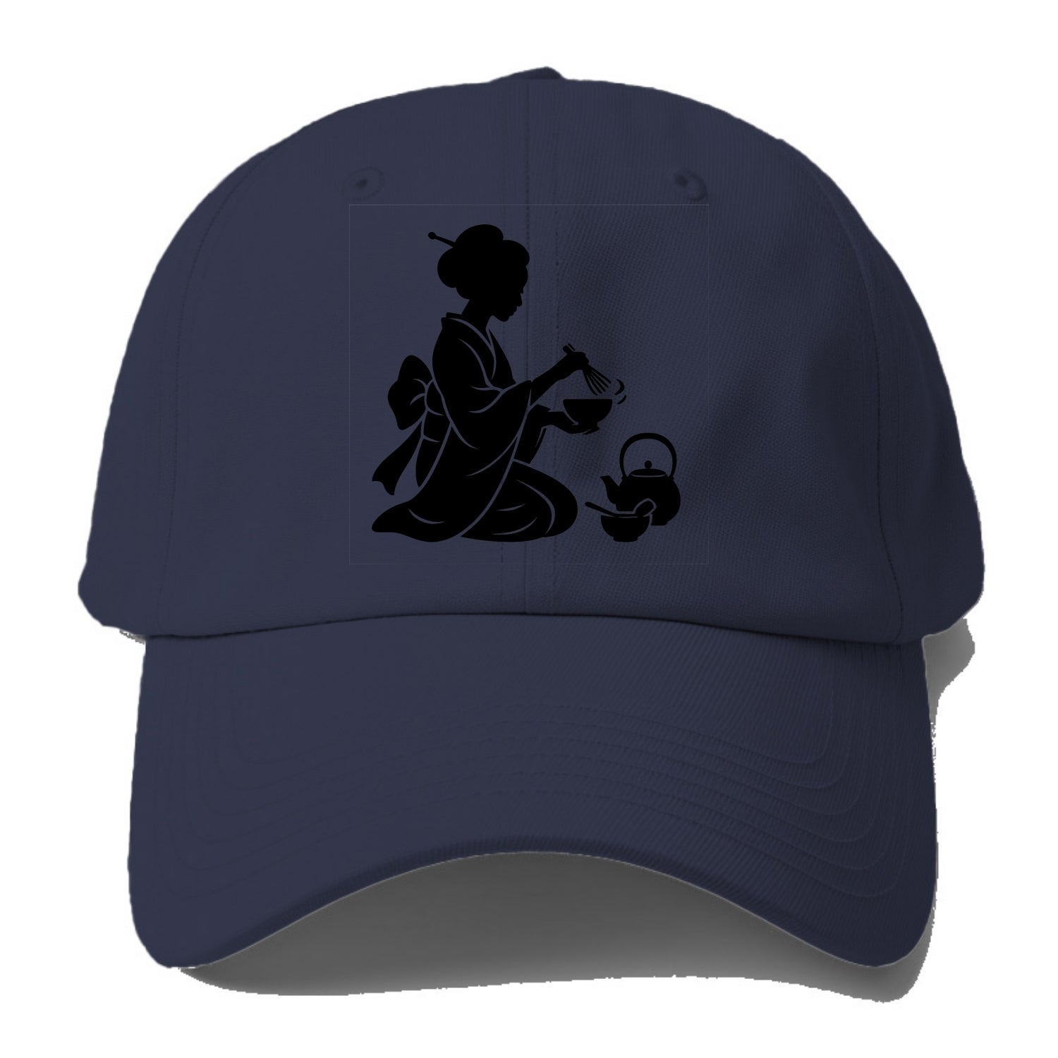Geisha traditional tea ceremony - Baseball Cap - Twilight Navy(Blue)