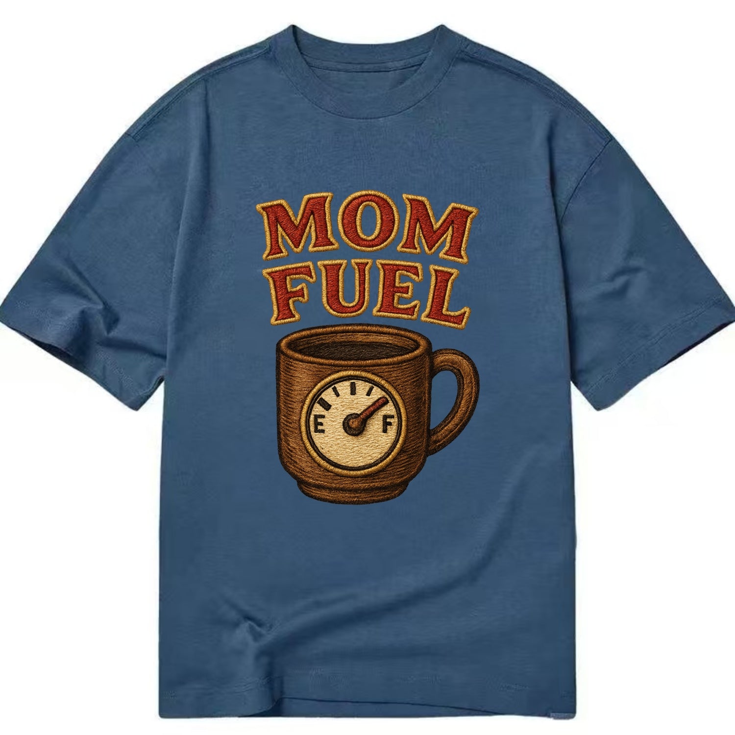 Mom Fuel  - Classic T-shirt - Twilight Navy(Blue)