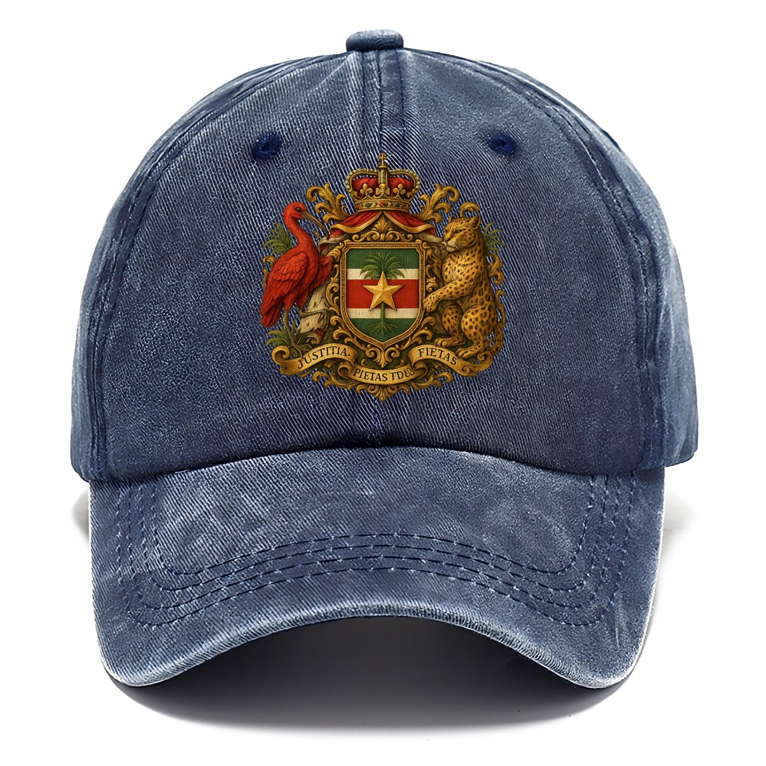 Suriname Star Emblem  - Classic Cap - Twilight Navy(Blue)