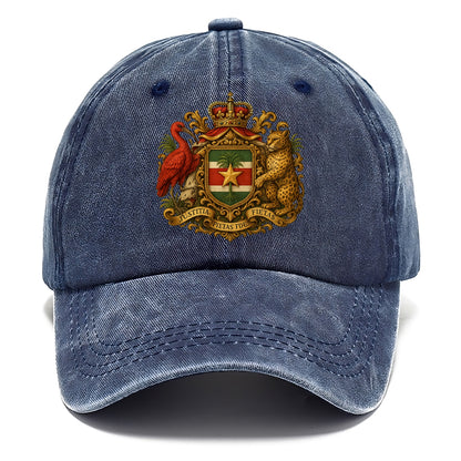 Suriname Star Emblem  - Classic Cap - Twilight Navy(Blue)