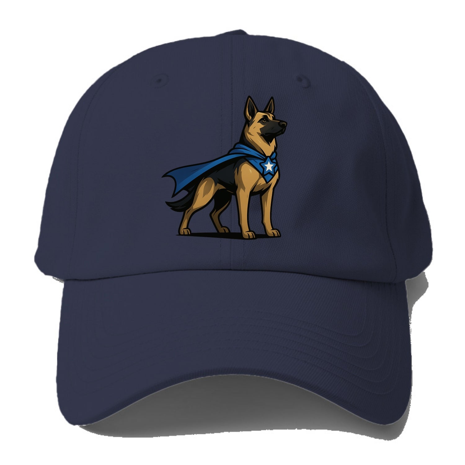 German Shepherd Patriotic Hero  - Baseball Cap - Twilight Navy(Blue)