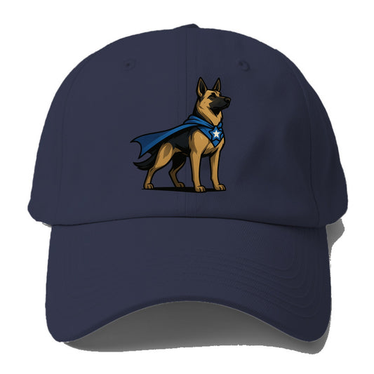 German Shepherd Patriotic Hero  - Baseball Cap - Twilight Navy(Blue)