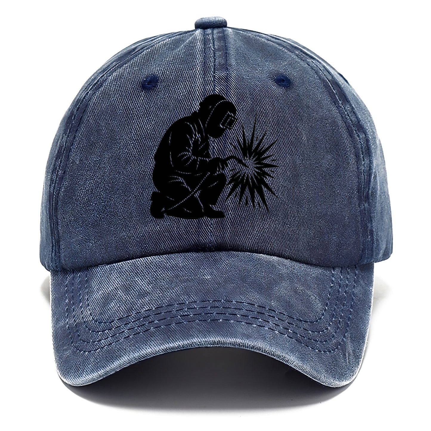 Welder sparks flying dramatically - Classic Cap - Twilight Navy(Blue)