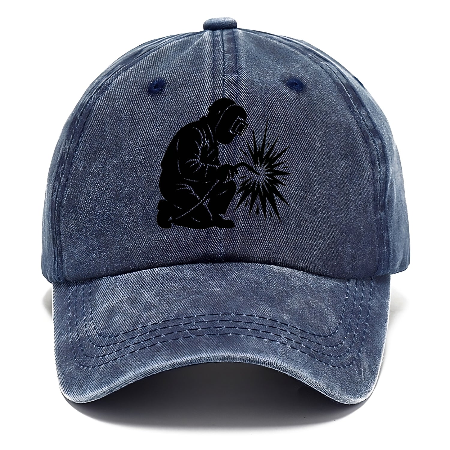 Welder sparks flying dramatically - Classic Cap - Twilight Navy(Blue)