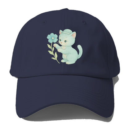 Aqua Kitten - Baseball Cap For Big Heads - Twilight Navy(Blue)