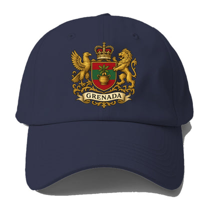 Grenada Heritage Badge  - Baseball Cap - Twilight Navy(Blue)