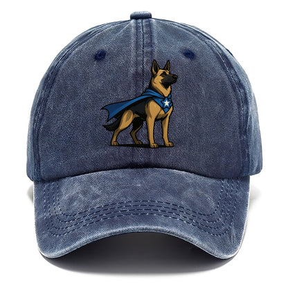 German Shepherd Patriotic Hero  - Classic Cap - Twilight Navy(Blue)