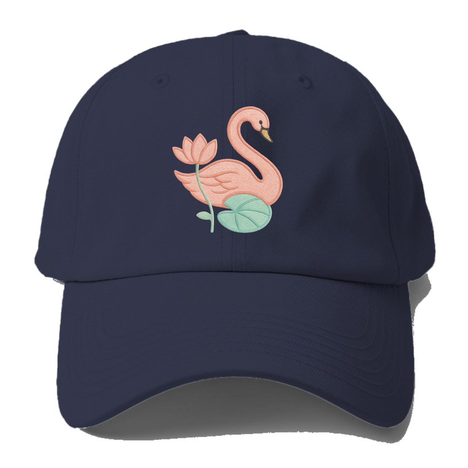 Coral Swan - Baseball Cap - Twilight Navy(Blue)